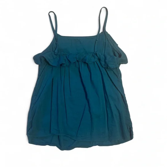 Teal Ruffle Camisole - Picture 4 of 6